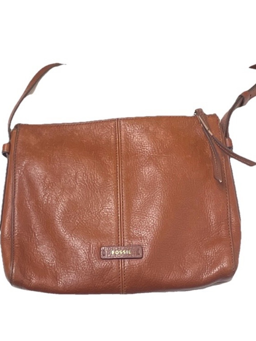 Fossil Women's Convertible Leather Crossbody Bag in Brown